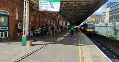Huge queues for Skegness trains from Nottingham Station as school holidays begin