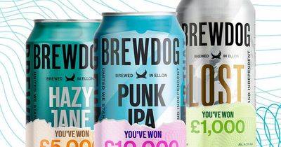 Brewdog giving away £50k in Cool Cans contest with 59 winners sharing cash prizes