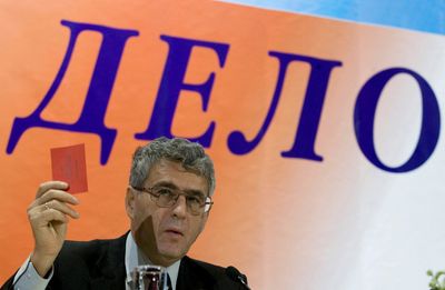 Russian police detain opposition politician Gozman in Moscow