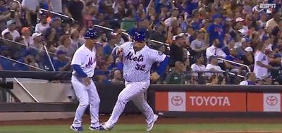 Mets DH Daniel Vogelbach flew around the bases to score a run and MLB fans were in awe