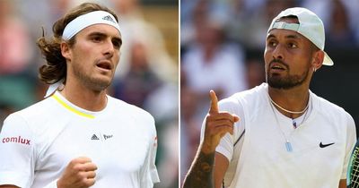 Nick Kyrgios takes cheeky dig at Stefanos Tsitsipas as Wimbledon feud continues