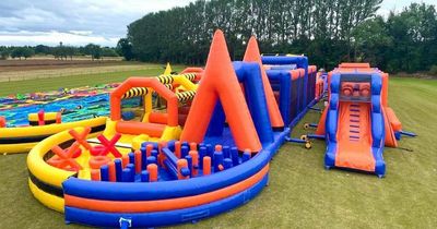 'World's longest' inflatable assault course lands near Edinburgh and is perfect for a family day out