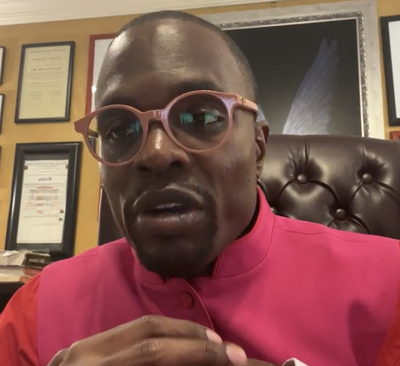 Bishop robbed of more than $1m worth of jewelry in the middle of church service