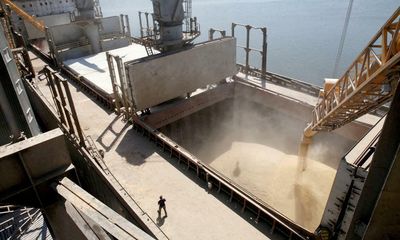 Ukraine grain exports set to start as Kyiv says US-supplied arms have slowed Russia