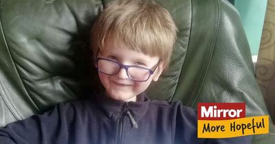 Boy, 8, writes and illustrates own story book to help raise money for new wheelchair