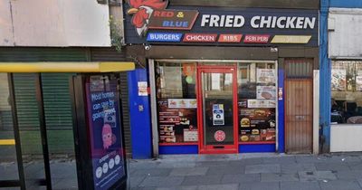 Chicken shop staff racially abused by gang of yobs
