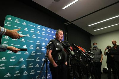 All Blacks find themselves in a media scrum