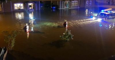 An estimated 200 properties flooded after Northern Ireland battered with heavy rain