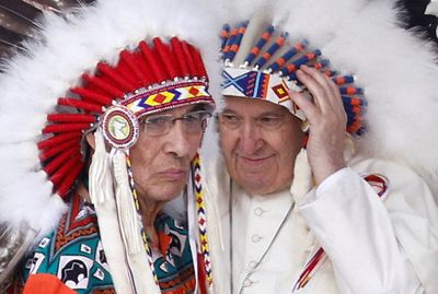 Pope apologizes for 'deplorable evil' of Canadian indigenous schools