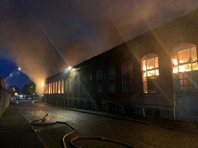 Human remains discovered after mill fire in Greater Manchester