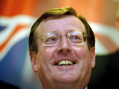 David Trimble, architect of N Ireland peace deal, dies at 77
