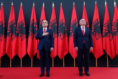 Albania's ex-president takes over his old political party