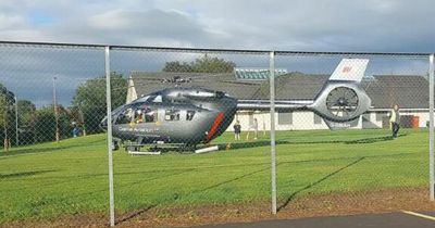 Motorcyclist taken to hospital after accident in Ayr