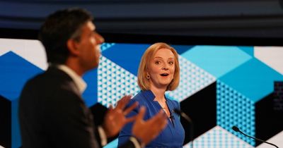 Liz Truss and Rishi Sunak commit to 'level up' North in tense Tory leadership debate