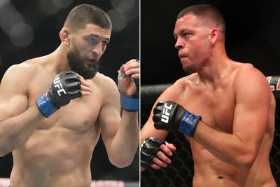 A longtime fan, Khamzat Chimaev skeptical ‘skinny boy’ Nate Diaz shows up at UFC 279