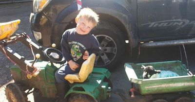 Heartbroken uncle issues desperate warning after nephew dies under his tractor