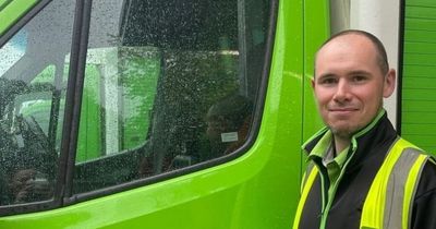 ASDA delivery driver sang Nellie the Elephant in his head while saving the life of dog walker