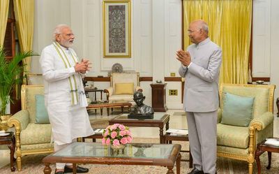 Will continue to turn to you for counsel, PM Modi tells Ram Nath Kovind in letter