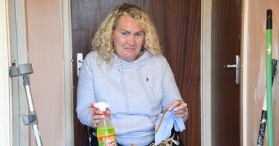 Disabled woman's fury after spending PIP money on cleaning 'filthy' Nottingham bungalow