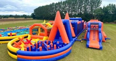 Edinburgh welcomes 'world's longest' inflatable assault course this summer