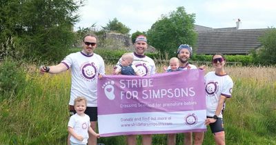 Family crossing Scotland for charity make their way through Dumfries and Galloway