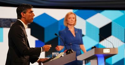 Rishi Sunak and Liz Truss intensify attacks during hard-fought Tory leadership TV debate