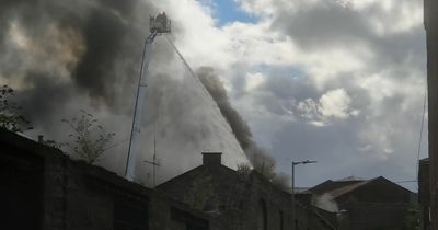 Dundee firefighters battle major blaze in city centre