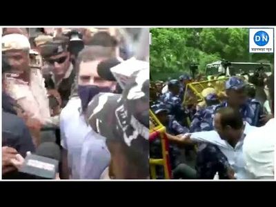 Congress Protest: Rahul Gandhi detained by Delhi Police over protest as Sonia Gandhi questioned by ED