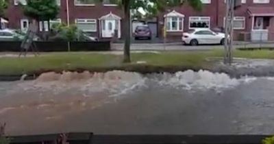 United Utilities apologises for burst water pipe that left thousands without water