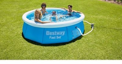 Lidl selling 10ft swimming pool with filter pump this week for just under £55