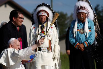 Pope: Church must take institutional blame for harm done to indigenous Canadians