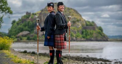 Two Alexandria girls hoping for success in Scottish Pipe Band Championships on Saturday