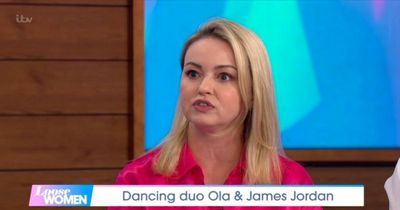 Strictly's Ola Jordan discusses ‘letting herself go’ on Loose Women with husband James