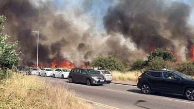 ‘Immediate risk’ of fires in London remains as grass is ‘tinder dry’