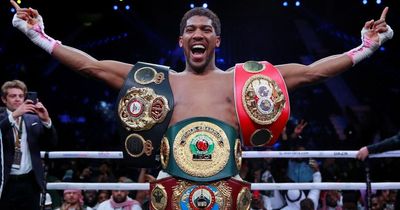 Anthony Joshua could give up belts if he wins them back from Oleksandr Usyk