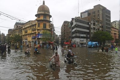 Misery for millions as monsoon pounds Pakistan port city