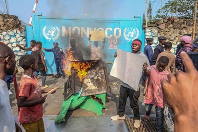 5 killed, 50 injured in anti-UN protests in Congo's east