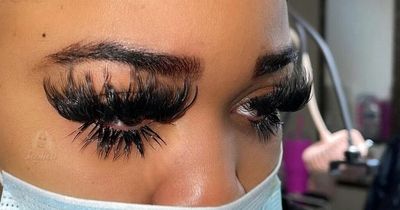 Technician shares gigantic lash extensions she did for client - leaving people baffled