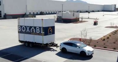 Inside Elon Musk's tiny box home worth less than his Tesla which can be towed