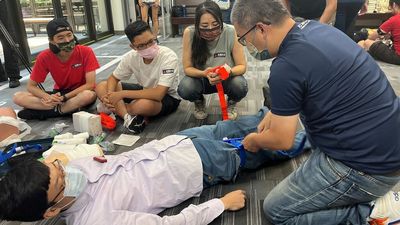 Taiwanese seek civil defense training after Russia's invasion of Ukraine