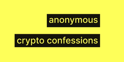 How an anonymous crypto confession box is revealing investors’ tales of loss and despair