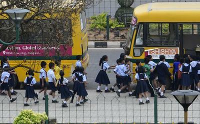 Traffic police and schools spar over parking of buses