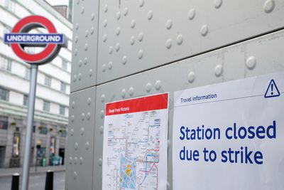 London Underground train staff to strike on Aug 19 - PA Media