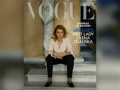President Zelensky and wife Olena reflect on marriage in Vogue cover story: ‘She is my love’