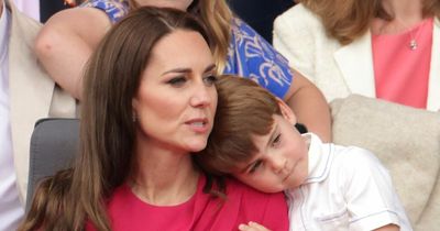 Kate Middleton says Prince Louis is 'only one of her kids that actually looks like her'