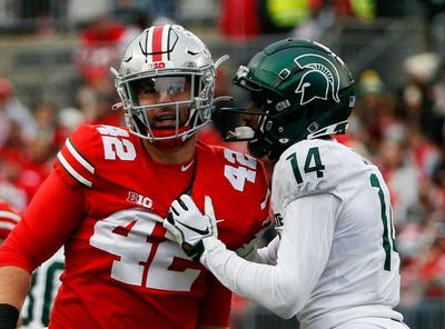 Where did Michigan State land in the Big Ten preseason football media poll?