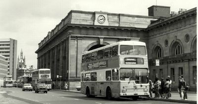 Then and Now: Newcastle Central Station and Neville Street in 1982 and 2022