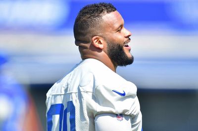 Look: Aaron Donald’s footwork is so smooth in this camp drill