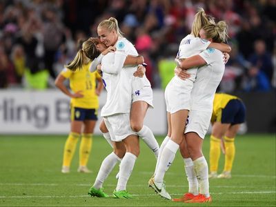 Fantastic four for rampant England as they beat Sweden to reach Euro 2022 final