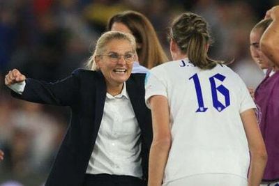 Sarina Wiegman ‘incredibly proud’ of England as Lionesses set up Wembley shot at Euro 2022 glory